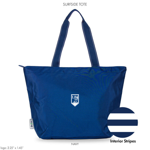Surfside Tote (zipper top closure)