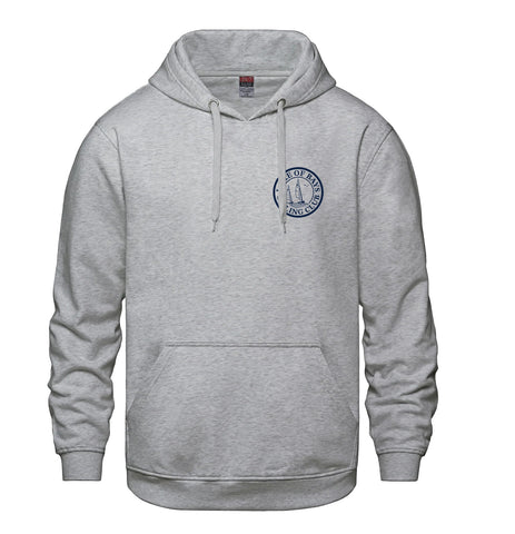 Hoodie with Vintage logo - Grey