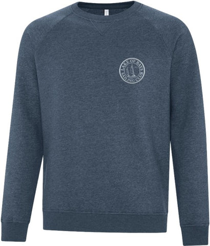 Vintage Heather Crew - Navy